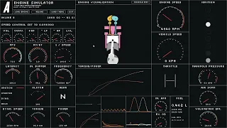 Home Made inline 8 | Engine Sim by AngetheGreat