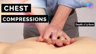 How to Perform Chest Compressions | CPR Technique | OSCE Guide | UKMLA | CPSA