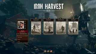 Open Beta Iron Harvest Small Gameplay. Clone of CoH? With Mechs?