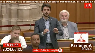 BOTRÁNYOS VITA: 🔴 Azonnali Kérdések Órája  (ÉLŐ) 2024.05.13. |  ParlamentMax támogatja Hangosjog.hu.