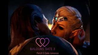 Baldurs Gate 3 Gale Romance Spend the night together Patch5