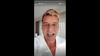 Ricky Martin habla de su cara