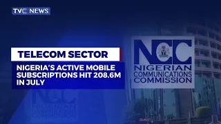 Nigeria's Active Mobile Subscription Hit 208.6M In July