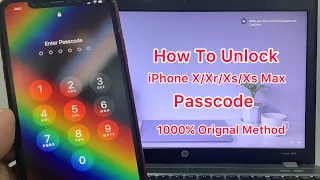 How To Unlock iPhone Passcode ! Unlock iPhone X/Xr/Xs/Xs Max Passcode Live Proof ! New Method