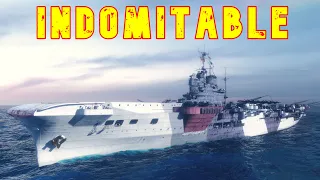 World of WarShips Indomitable - 5 Kills 191K Damage