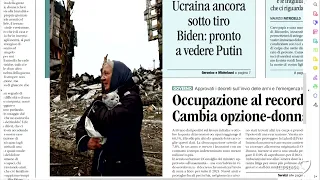 I giornali in edicola - la rassegna stampa 02/12/2022