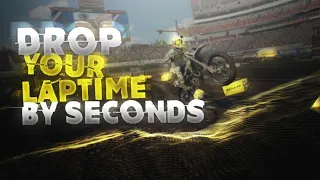 Supercross the Game 3 TIPS AND TRICKS!! Drop your laptime by SECONDS!!