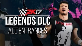 WWE 2K17: ALL LEGENDS DLC PACK ENTRANCES! #WWE2K17