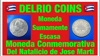 Un Peso Cubano 1853-1953 Comemorativo