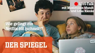 "How to Sell Drugs Online (Fast)": Lena Klenke und Maximilian Mundt bei DER SPIEGEL FRAGT