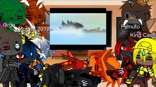 Kaijus react to Godzilla 2014 in 2 minutes Gacha