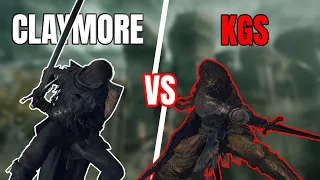 The Greatest Greatsword? | Claymore VS KGS (Elden Ring)