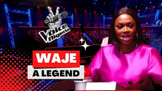 The Voice Nigeria | Waje A Legend