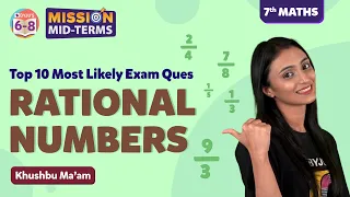 Top 10 Most Important Questions & Answers from Rational Numbers Class 7 Maths | BYJU'S - Class 7