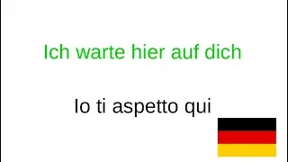 lezioni di tedesco per principianti #100 prime frasi in tedesco