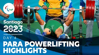 Para Powerlifting - Day 4 Highlights | Santiago 2023 Parapan American Games