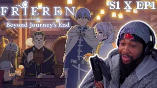 FRIEREN BEYOND JOURNEY'S END EPISODE 1 REACTION | A HERO'S DEATH, A FRIEND BEYOND TIME - 葬送のフリーレン