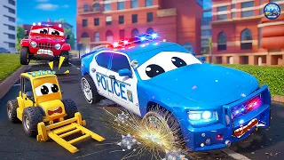 Police Cars Rescue and Road Rages Compilation - Racing Cars | Monster Trucks