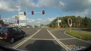 Dashcam Assen  A28  Balkenweg  Vaart