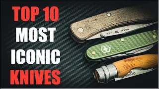 Top 10 Most Iconic EDC Folding Knives of All Time