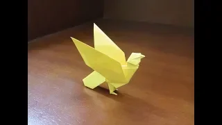 origami pigeon tutorial