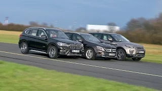 BMW X1 vs Mercedes GLA vs Range Rover Evoque