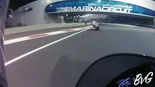 Yamaha R1M Onboard Yas Marina at NIGHT - EP03