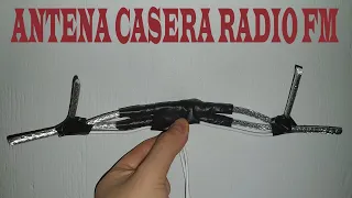 COMO HACER ANTENA CASERA RADIO FM, CREA TU PROPIA ANTENA RADIO FM