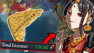 7 KUPCÓW, 116 INCOMU PRZED 1500! | EU4 VIJAYANAGARPL