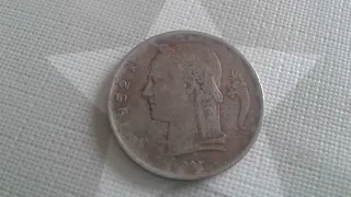 1 Franc Type Ceres en Francais 1952  Belgique COIN VALUE