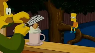 The Simpsons Movie (2007) Scene: Mr. Flanders' Hot Chocolate