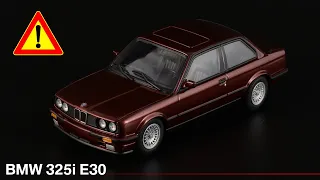 О чём молчит Minichamps: BMW E30 325i Calypsorot ⚠️ MaXichamps ⚠️ Масштабные модели BMW 1:43