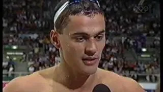 2000 | Alexander Popov | Interview | Sydney Olympic | Reaction to losing 100m Free World Record