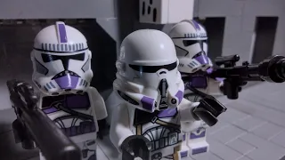 LEGO Star Wars: Attack On Coruscant Clip (a Clone Wars Stop Motion)