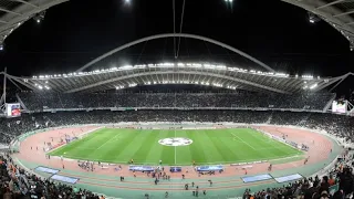 65.000 τρελοί τη στιγμή που το σεντόνι του Champions League ξανά κουνιέται στο Οακα!