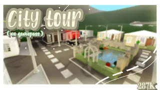 (287K) Bloxburg NO GAMEPASS CITY | Bloxburg speedbuild