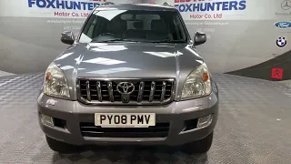 TOYOTA LAND CRUISER 3.0 INVINCIBLE D-4D 5d 171 BHP