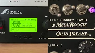 Axe FX Ultra Vs Mesa Quad Preamp Lead 2 (Mark III)