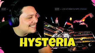 Muse - Hysteria Live at Rome Olympic Stadium | Reaction