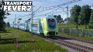 Transport Fever 2 Führerstandsmitfahrt | Chiemseemap | S-Bahn-Ring Traunstein