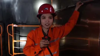 Exploring 1,000-m-deep underground smart copper mine in China's Anhui