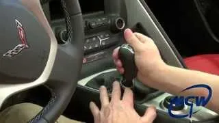 MGW C7 Corvette Console Removal