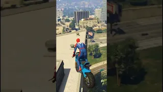 GTA 5 Funny Compilation  Spiderman VS Bad Girl Euphoria Physics 85 #shorts