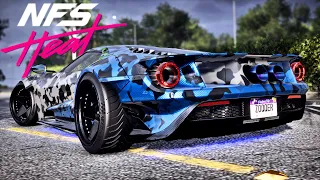 CAMOUFLAGE Ford GT Tuning - NEED FOR SPEED HEAT