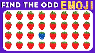 Find The Odd One Out | Fruits And Vegetables Edition | Emoji Quiz