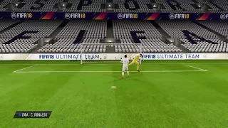 Как забить при выходе 1 на 1 с вратарем в FIFA 18