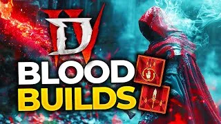S4 BLOOD BUILD GUIDES! OVERPOWER GOES BRR! Blood Surge + Blood Lance Build Guide Season 4 - Diablo 4