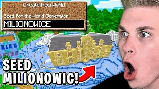 GRAM na SEEDZIE „MILIONOWICE” w MINECRAFT 1.18! 😱 (odkryłem to)