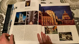 asmr slow page turning througt books with glossy page. page flipping. Листание журнала близкий шепот