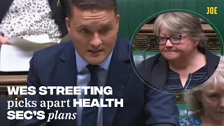 Wes Streeting ridicules Health Secretary Thérèse Coffey's healthcare plans